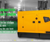 An toàn khi sử dụng máy phát điện
