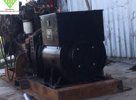 Đầu phát điện không chổi than 80KW -1 pha - Khách tại Cà Mau chạy cho ao tôm