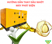 Hướng Dẫn Thay Dầu Máy Phát Điện Đúng Cách