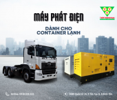 MÁY PHÁT ĐIỆN CHO CONTAINER LẠNH