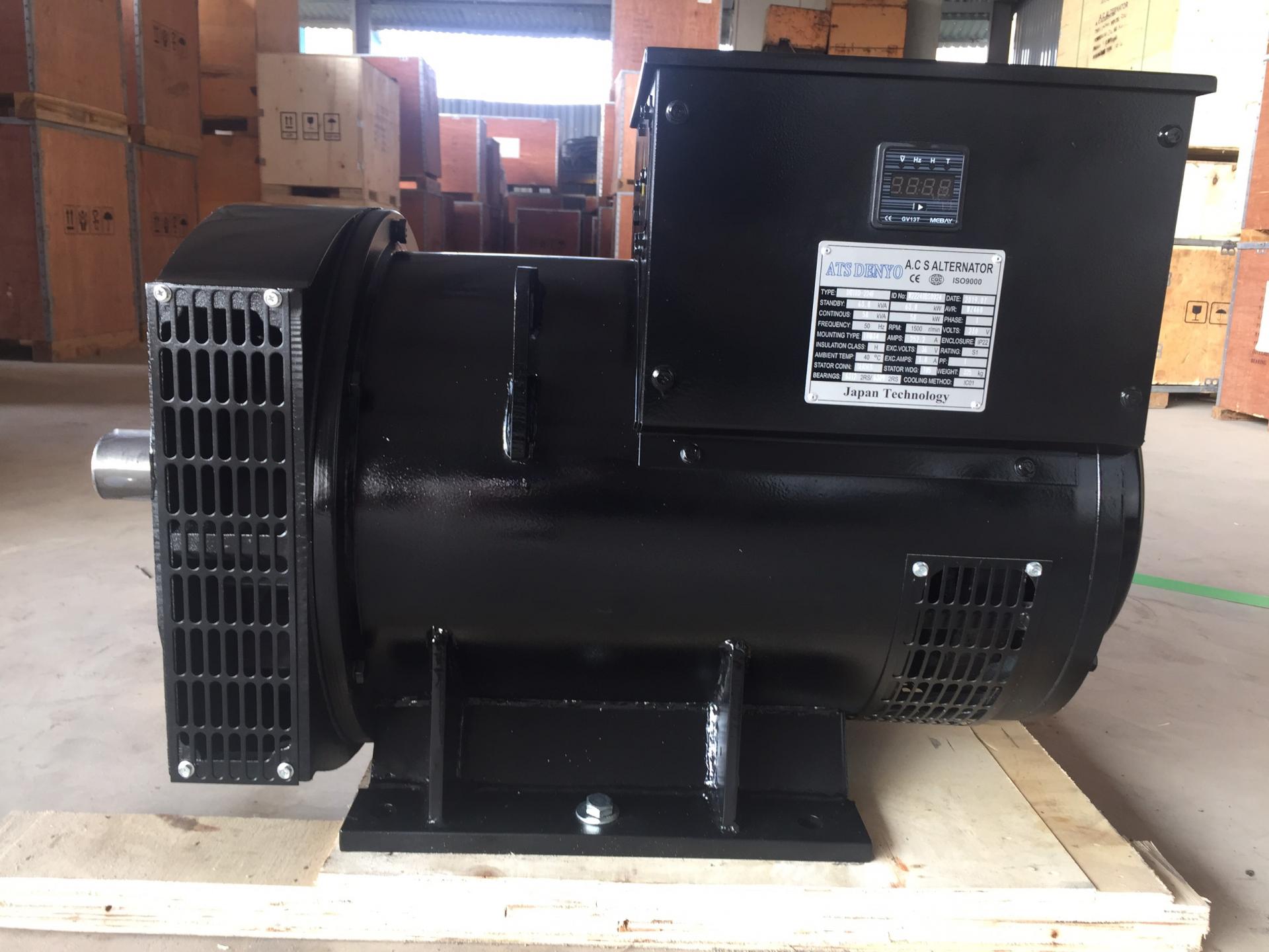 Đầu phát điện 58kVA - 1 pha 2 bạc đạn