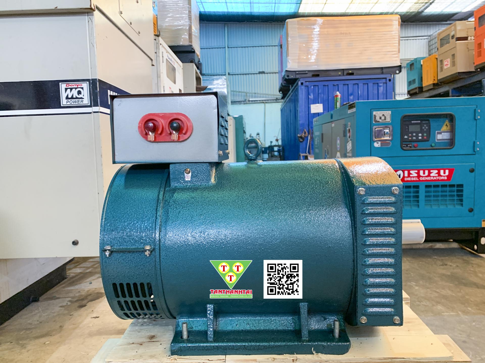 Đầu phát điện ST 10kw - 1 pha 2 bạc đạn