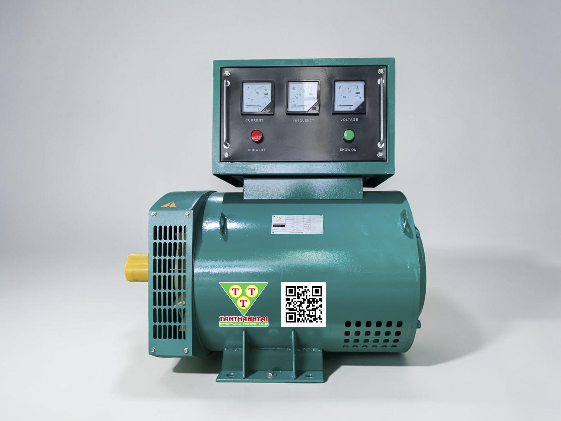 Đầu phát điện ST 32kw - 1 pha 2 bạc đạn