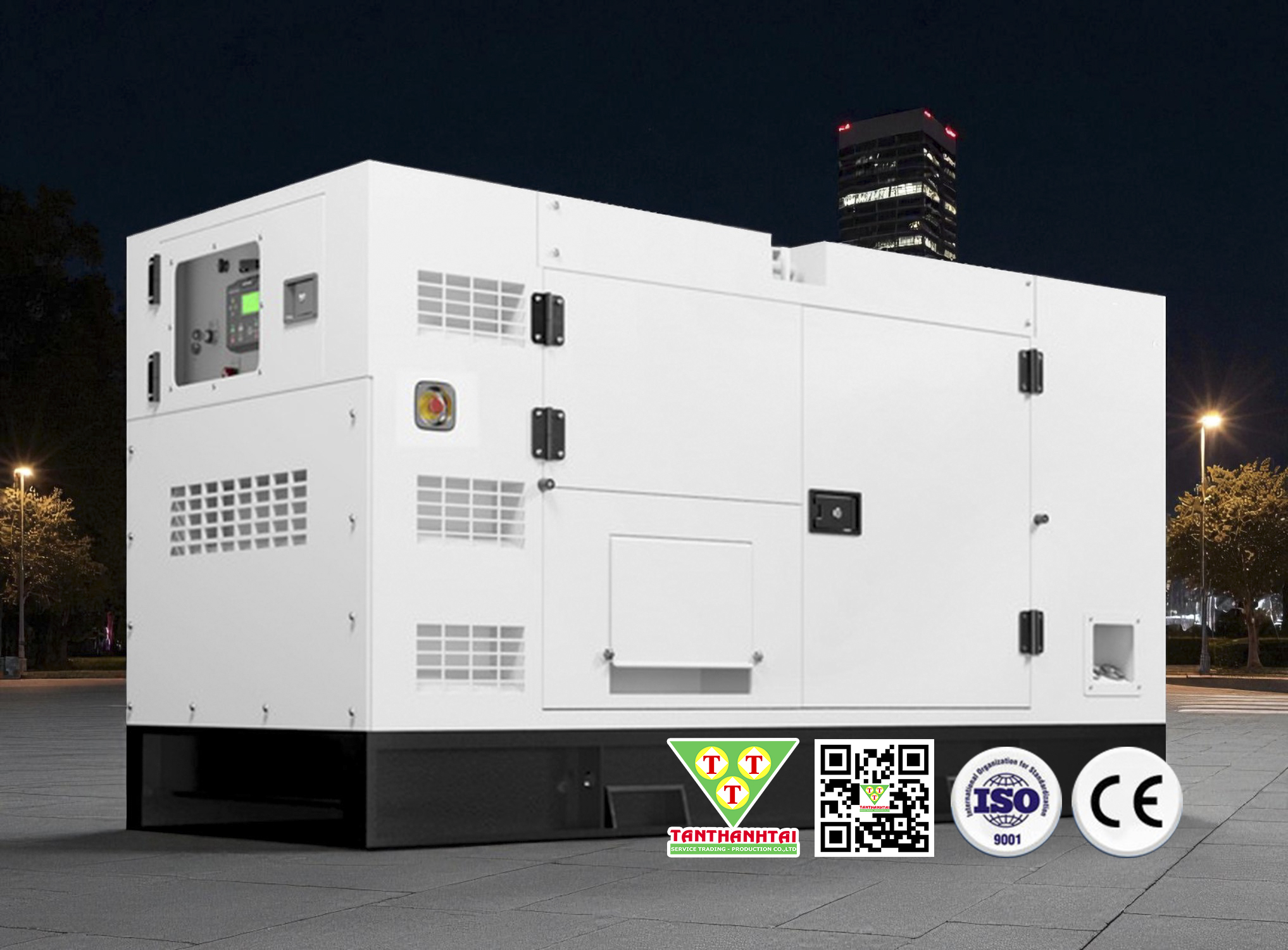 Máy phát điện 636kVA sử dụng động cơ VOLVO - Nhập khẩu mới 100%