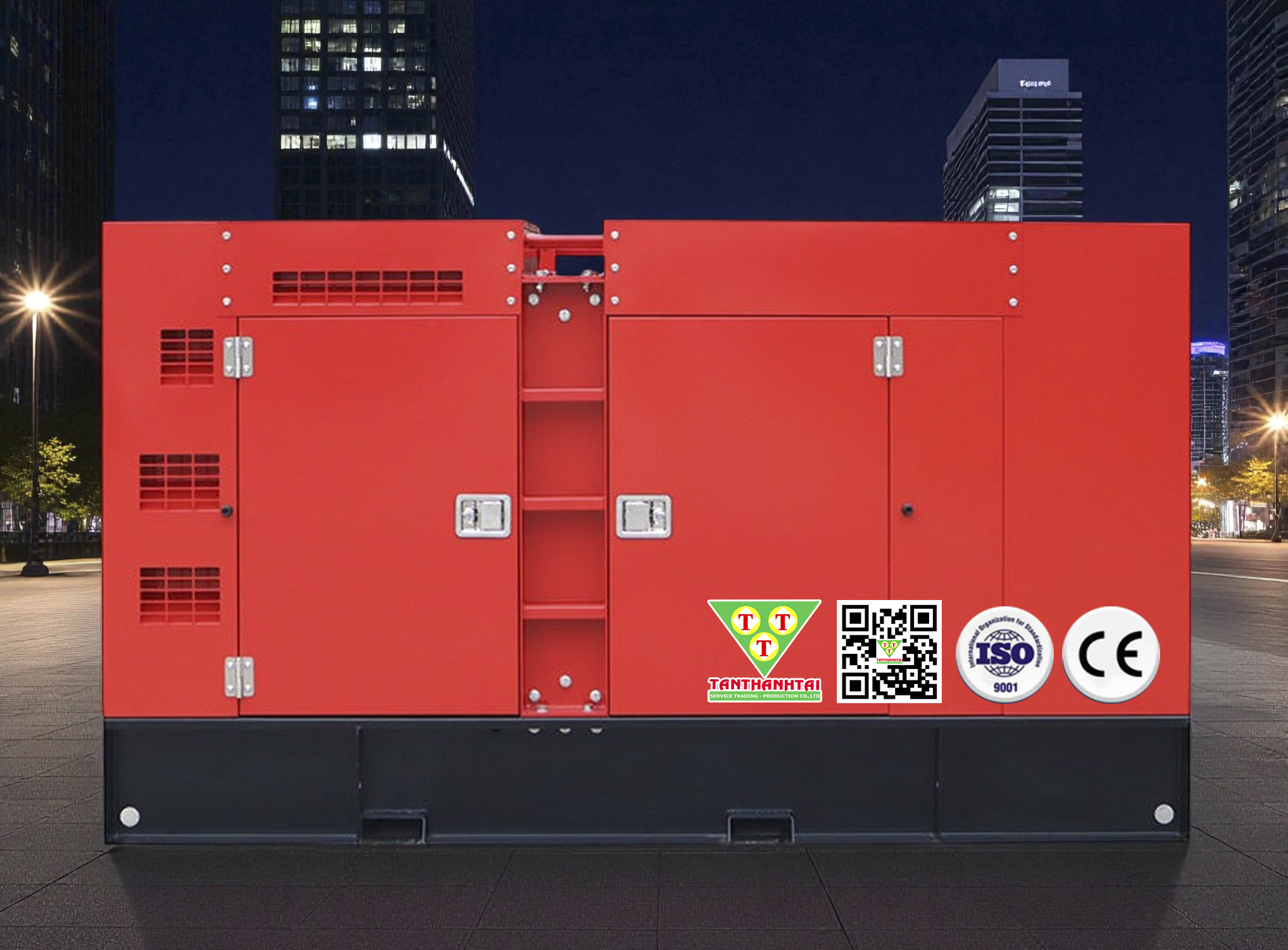 Máy phát điện 65kVA sử dụng động cơ KOMATSU - Nhập khẩu mới 100%