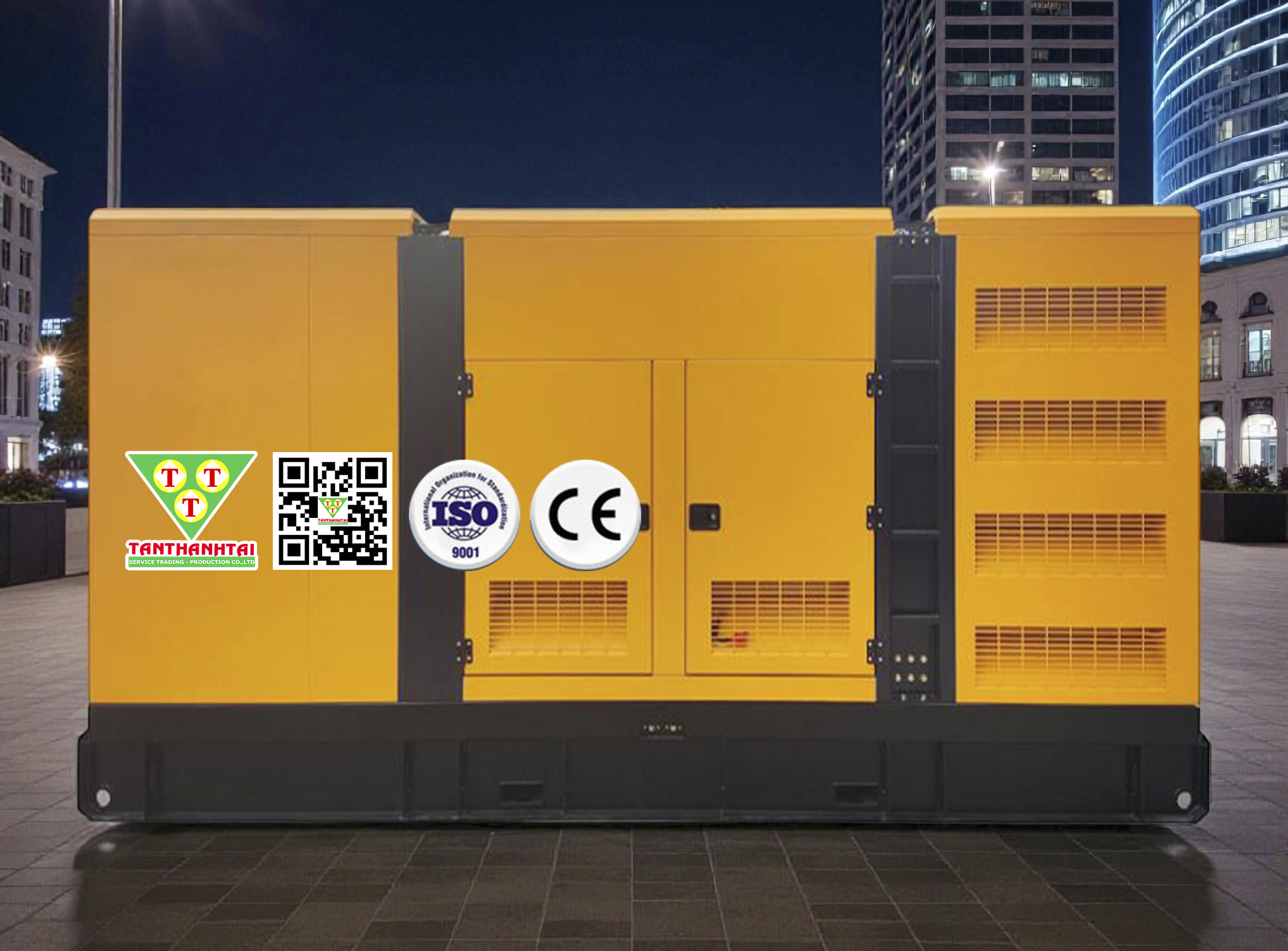 Máy phát điện 75kVA sử dụng động cơ FPT IVECO - Nhập khẩu mới 100%