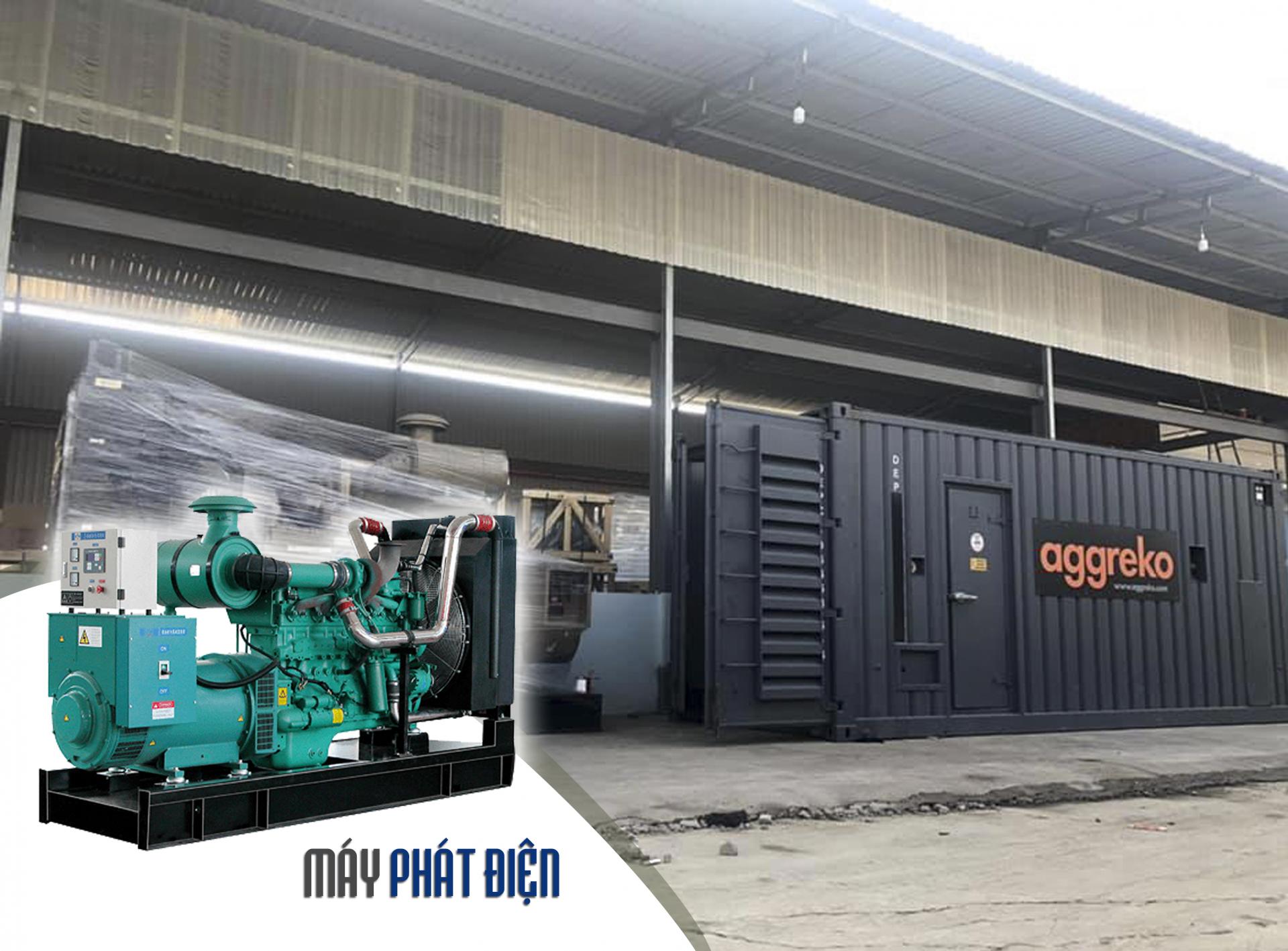 Máy phát điện công suất lớn cho dự án, công trình đã về tại kho Tân Thành Tài