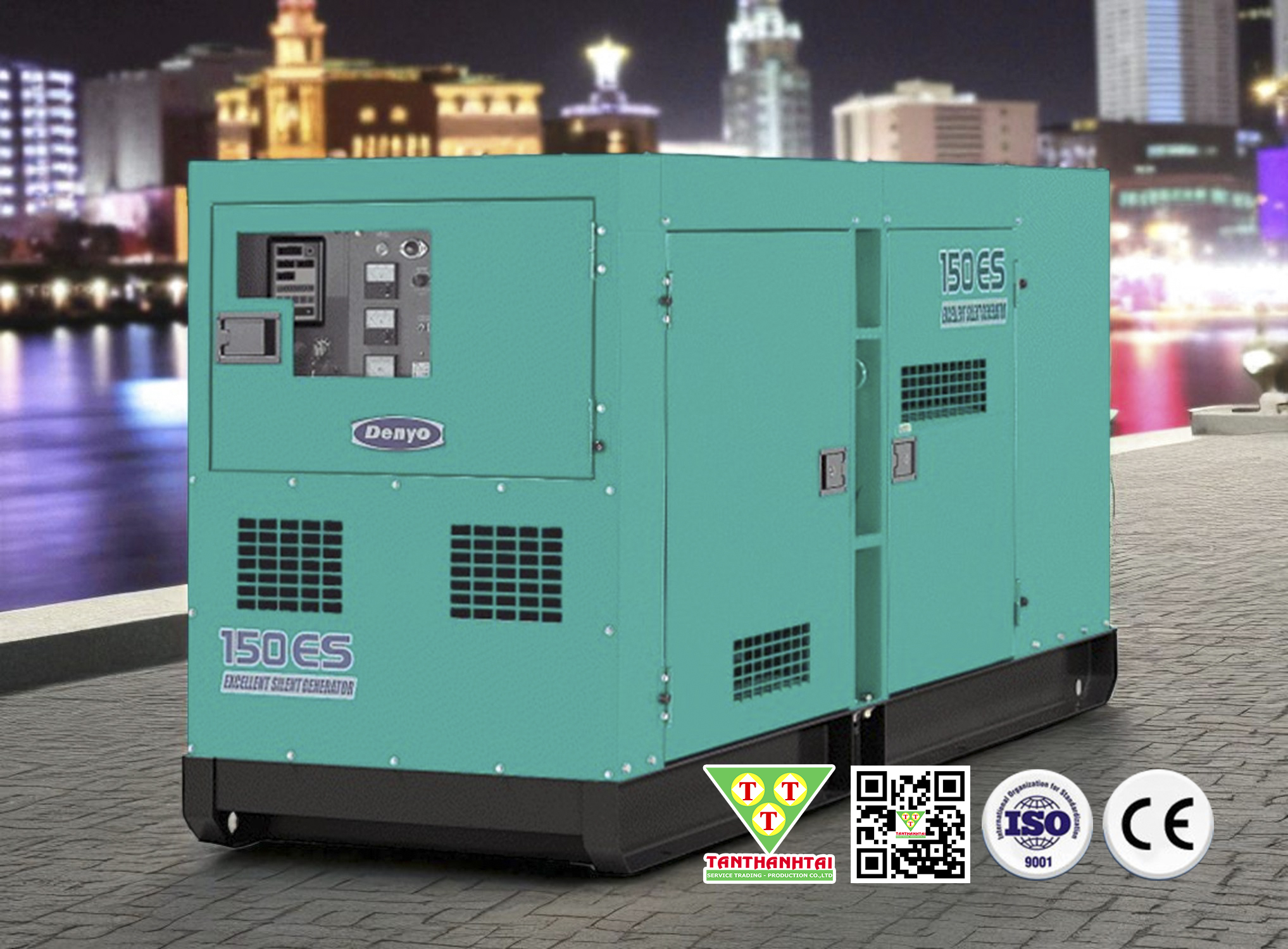 Máy phát điện DENYO 250kVA - Nhập khẩu mới 100%