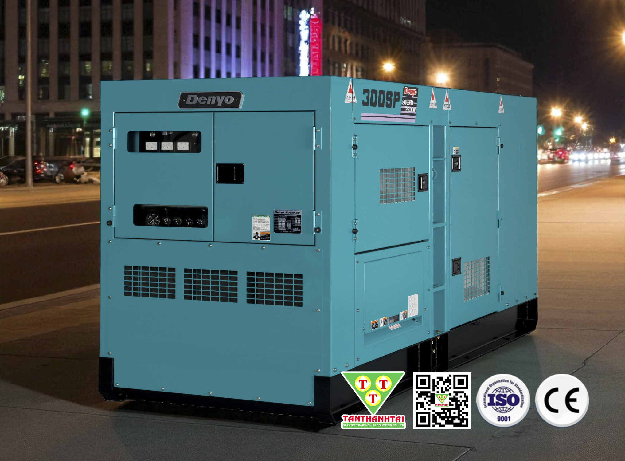 Máy phát điện DENYO 270kVA - Nhập khẩu mới 100%