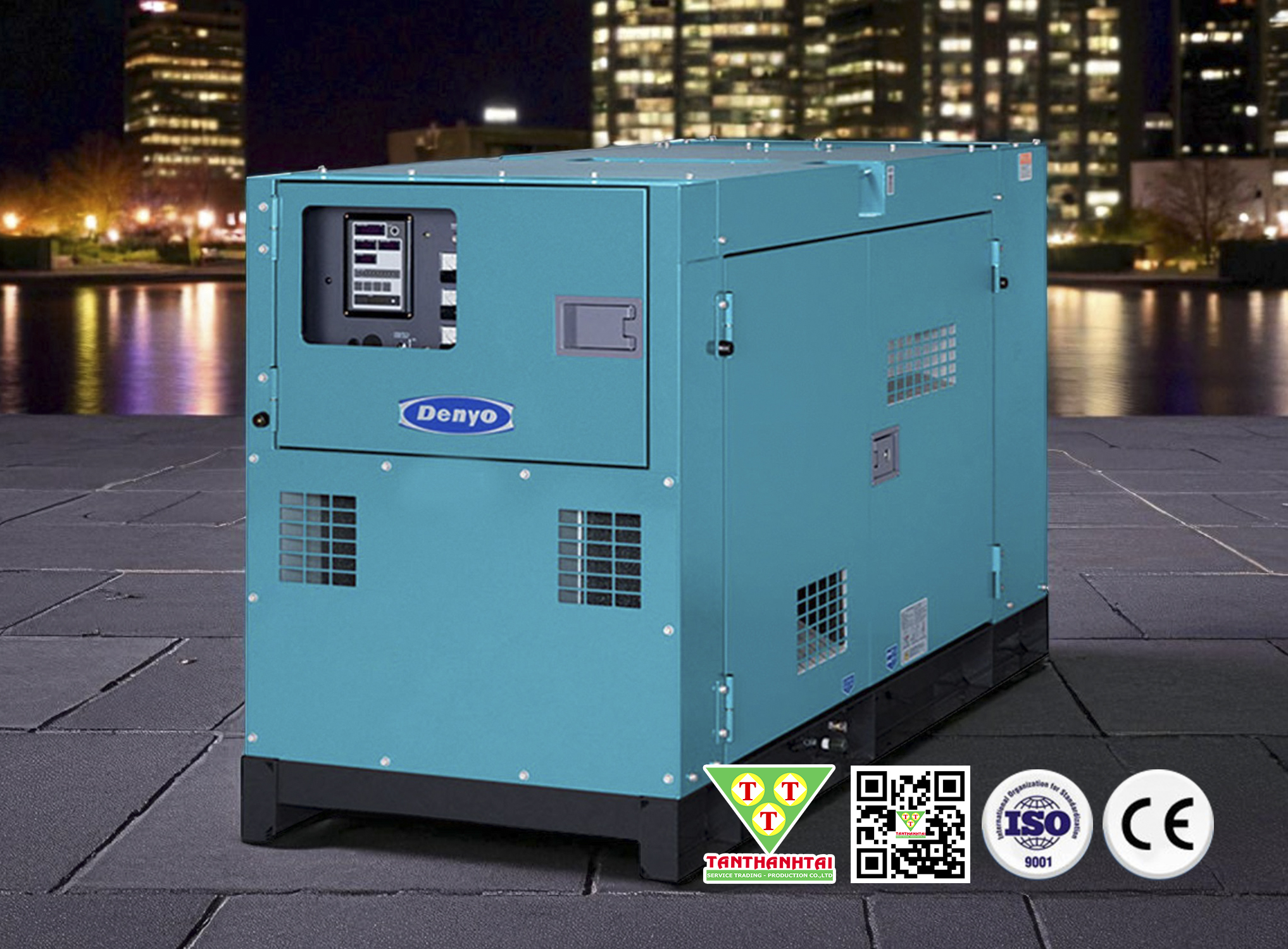 Máy phát điện DENYO 60kVA - Nhập khẩu mới 100%