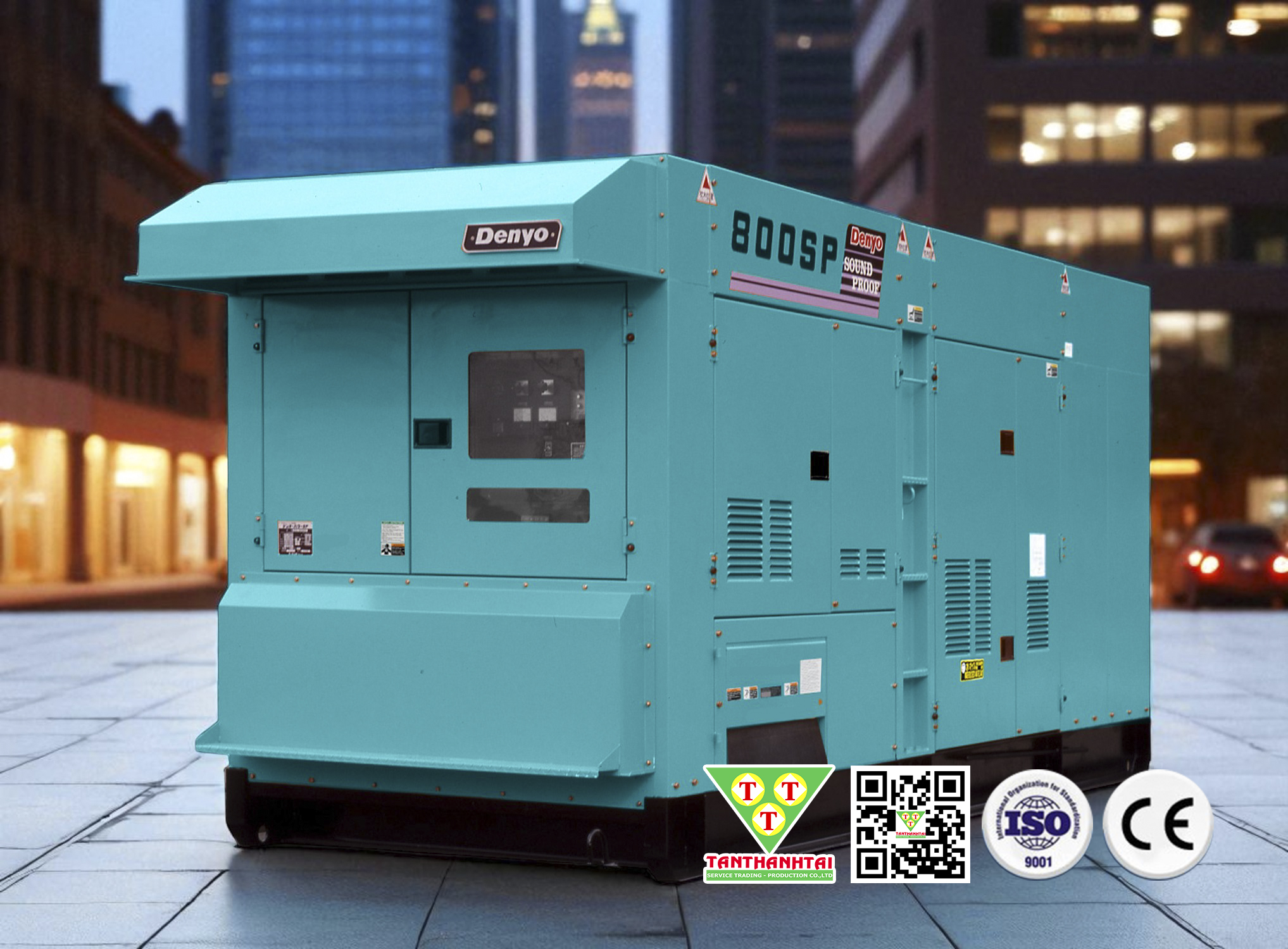 Máy phát điện DENYO 700kVA - Nhập khẩu mới 100%