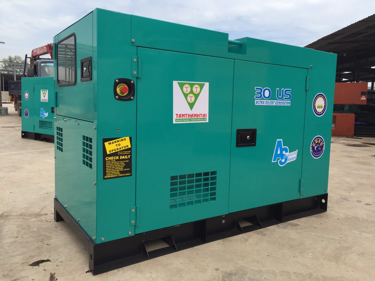 Máy phát điện xoay chiều Isuzu 30KVA