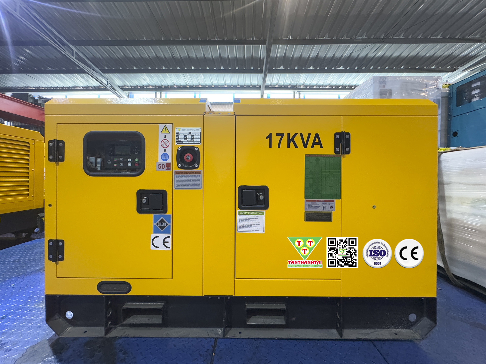 Máy phát điện Tân Thành Tài 15kVA sử dụng động cơ AOLING - Nhập khẩu mới 100% (New 2)