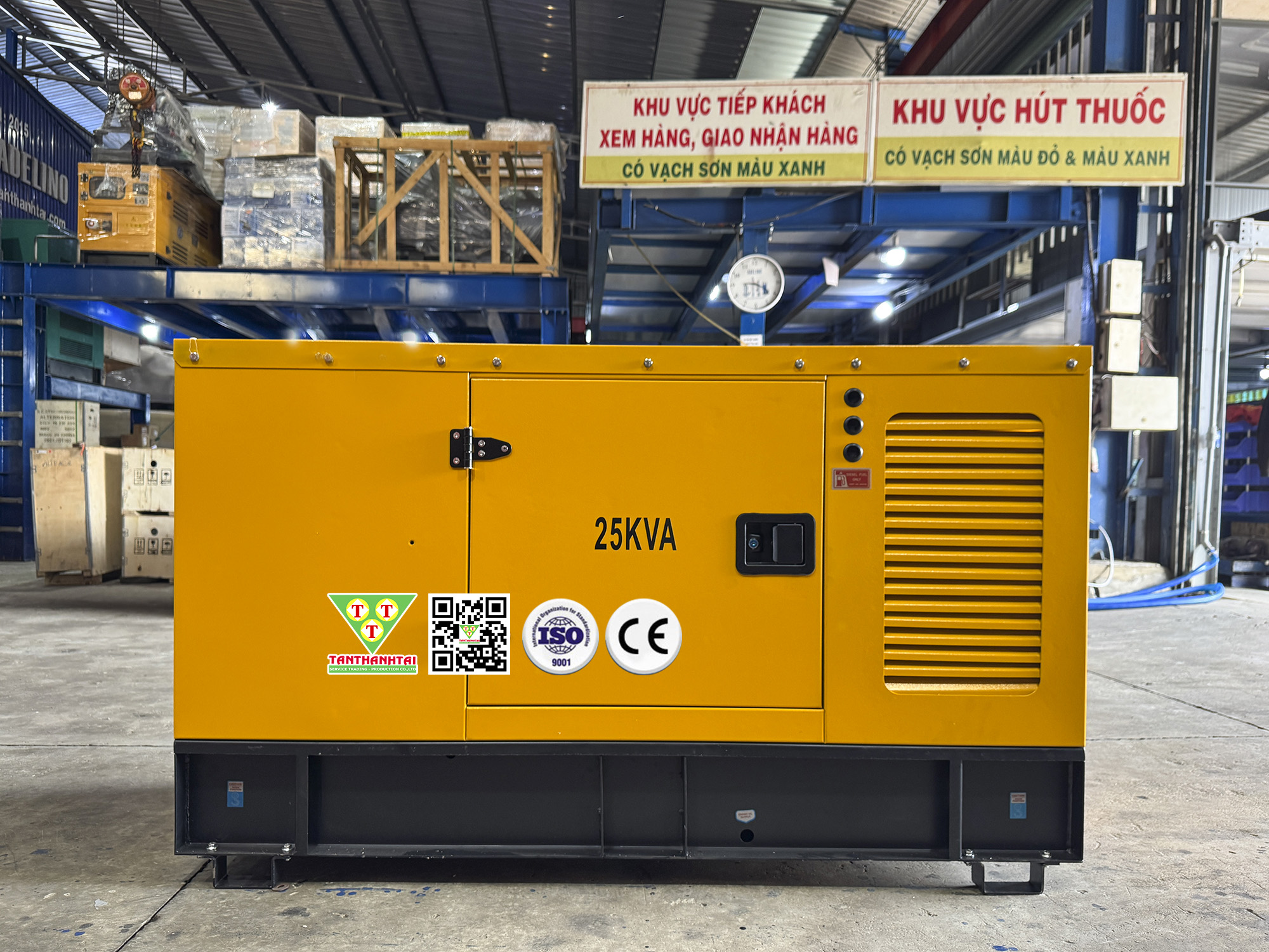 Máy phát điện Tân Thành Tài 25kVA sử dụng động cơ AOLING - Nhập khẩu mới 100% (New 5)