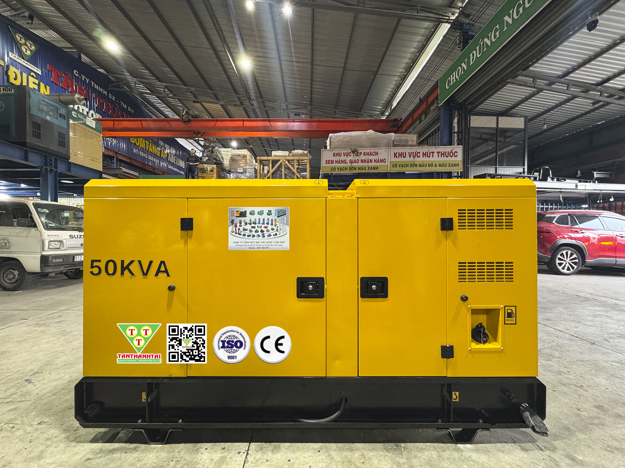Máy phát điện Tân Thành Tài 50kVA sử dụng động cơ AOLING - Nhập khẩu mới 100% (New 2)