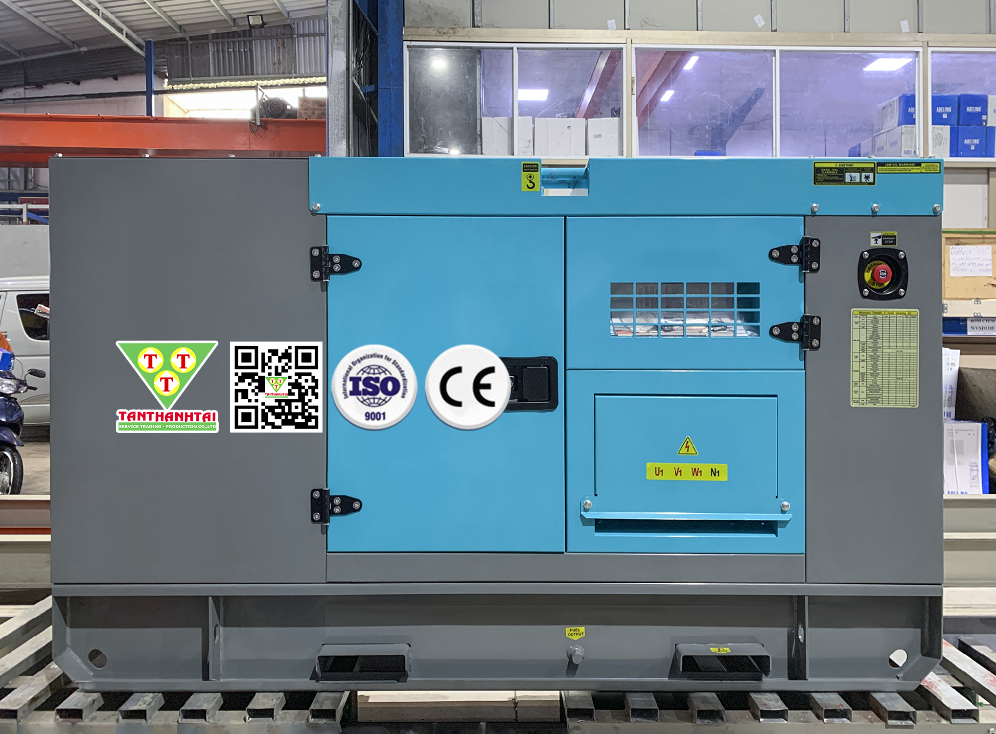 Máy phát điện sử dụng động cơ YANMAR