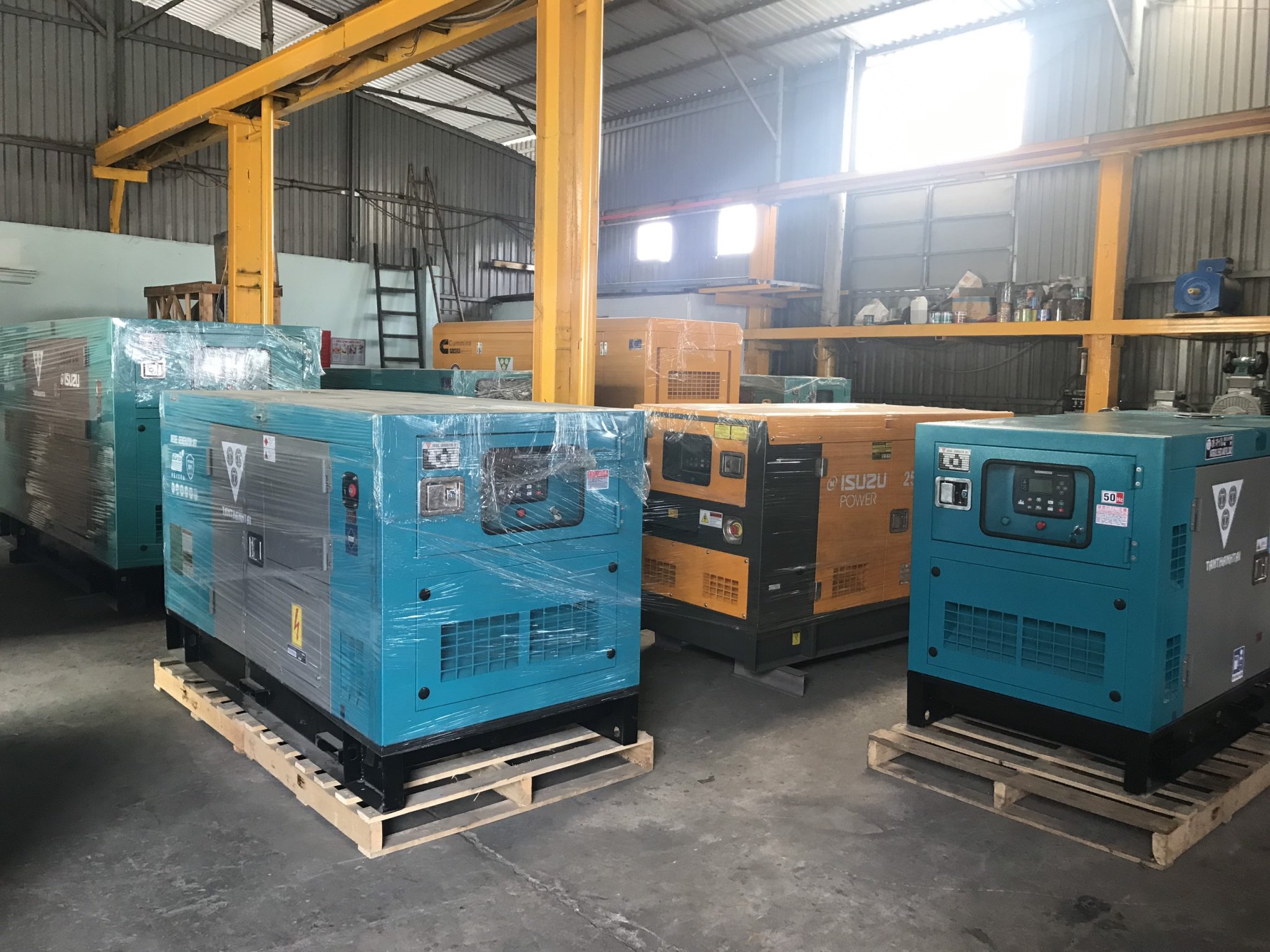 So sánh máy phát điện 1 pha và 3 pha